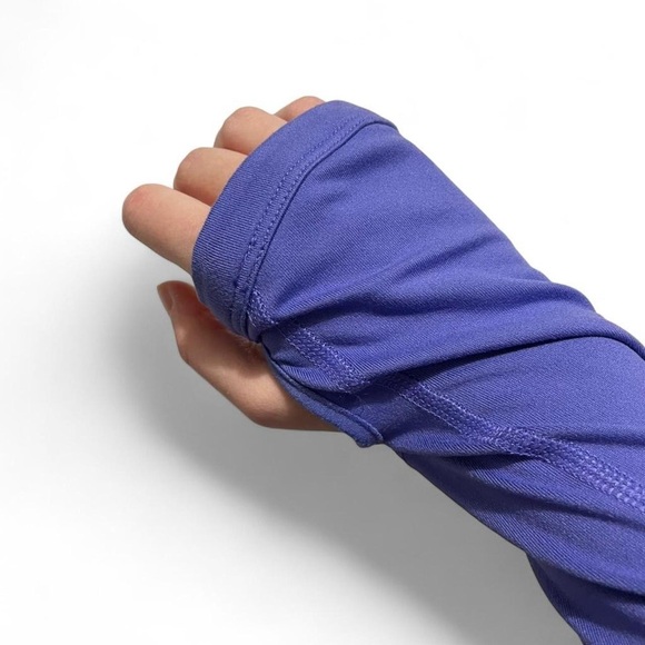 Nike Dri-Fit Women's Long Sleeve Top in Purple - Picture 5 of 5